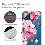 Coque Samsung Galaxy A12 Petites Fleurs Roses