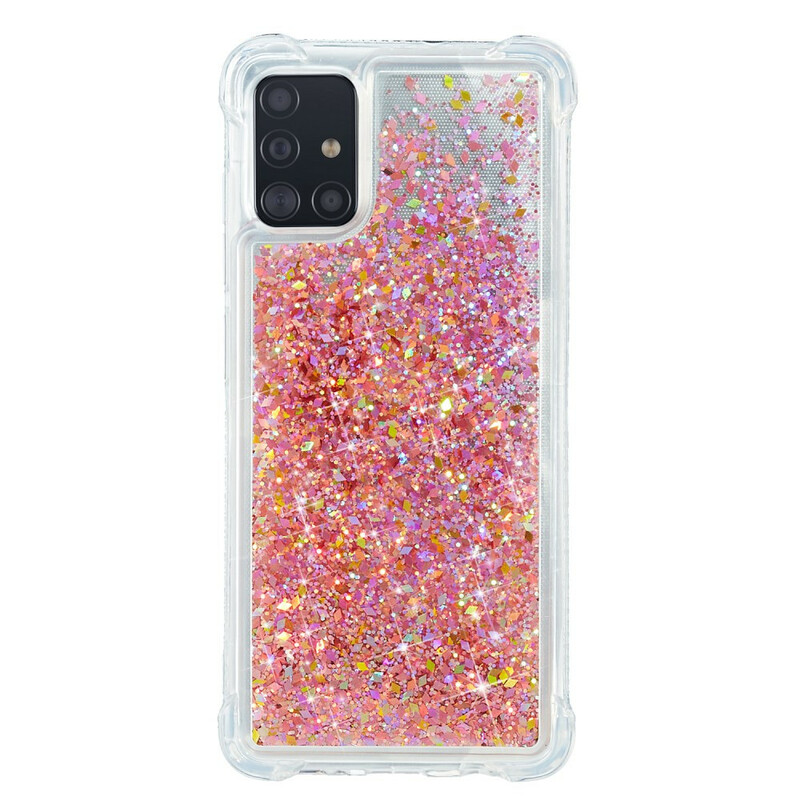 Coque Samsung Galaxy A51 Désires Paillettes