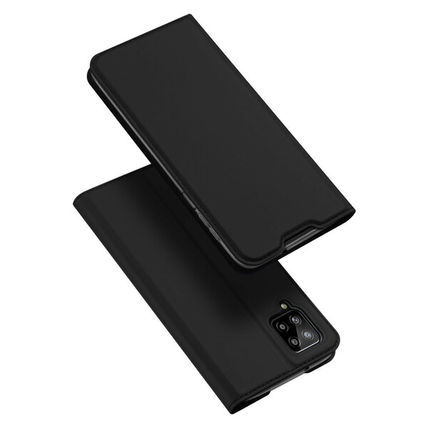 Flip Cover Samsung Galaxy A12 Skin Pro DUX DUCIS