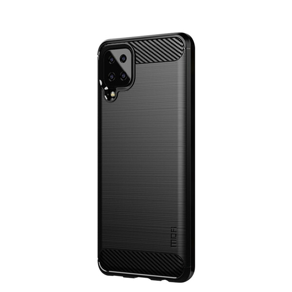 Coque Samsung Galaxy A12 Fibre Carbone Brossée MOFI