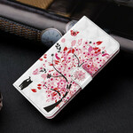 Housse Samsung Galaxy S21 5G Arbre Rose