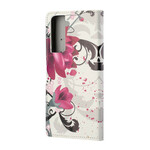 Housse Samsung Galaxy S21 5G Tropical Flowers