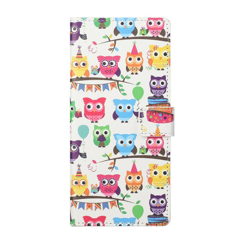 Housse Samsung Galaxy S21 5G Multiples Hiboux