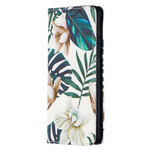 Flip Cover Samsung Galaxy S21 5G Feuilles