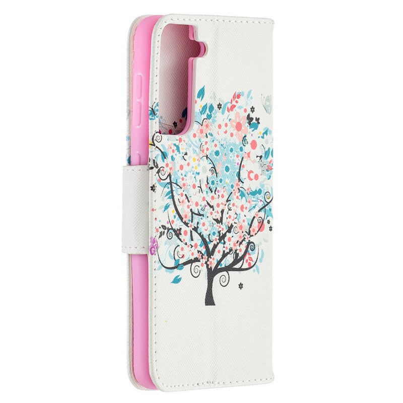 Housse Samsung Galaxy S21 5G Flowered Tree