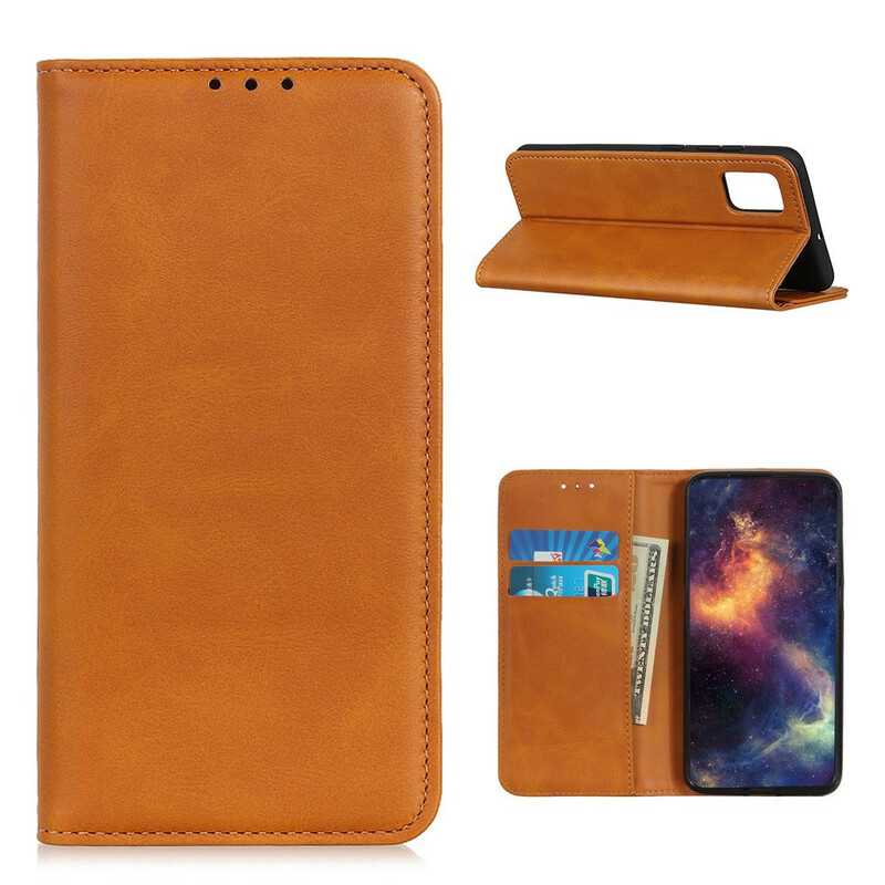 Flip Cover Samsung Galaxy M51 Cuir Fendu