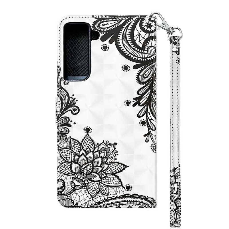 Housse Samsung Galaxy S21 5G Petite Dentelle