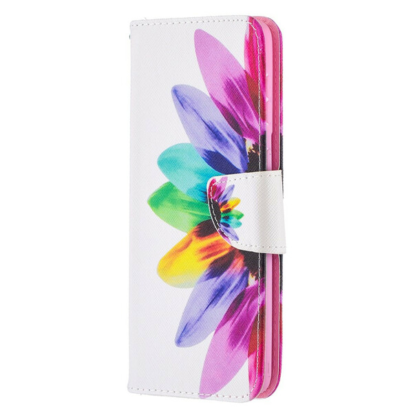 Housse Samsung Galaxy S21 Plus 5G Fleur Aquarelle