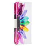 Housse Samsung Galaxy S21 Plus 5G Fleur Aquarelle