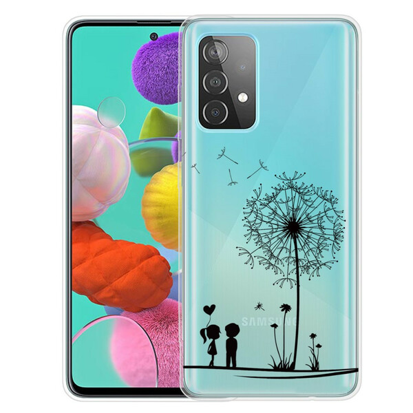 Coque Samsung Galaxy A72 5G Pissenlit Love