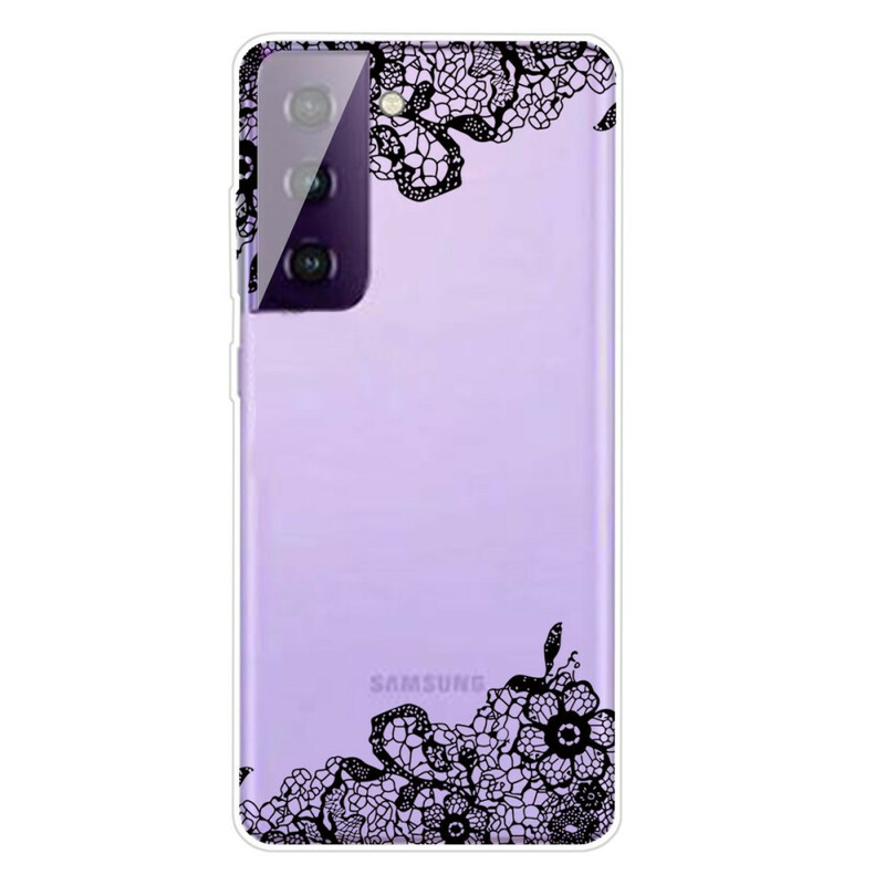 Coque Samsung Galaxy S21 5G Dentelle Fine