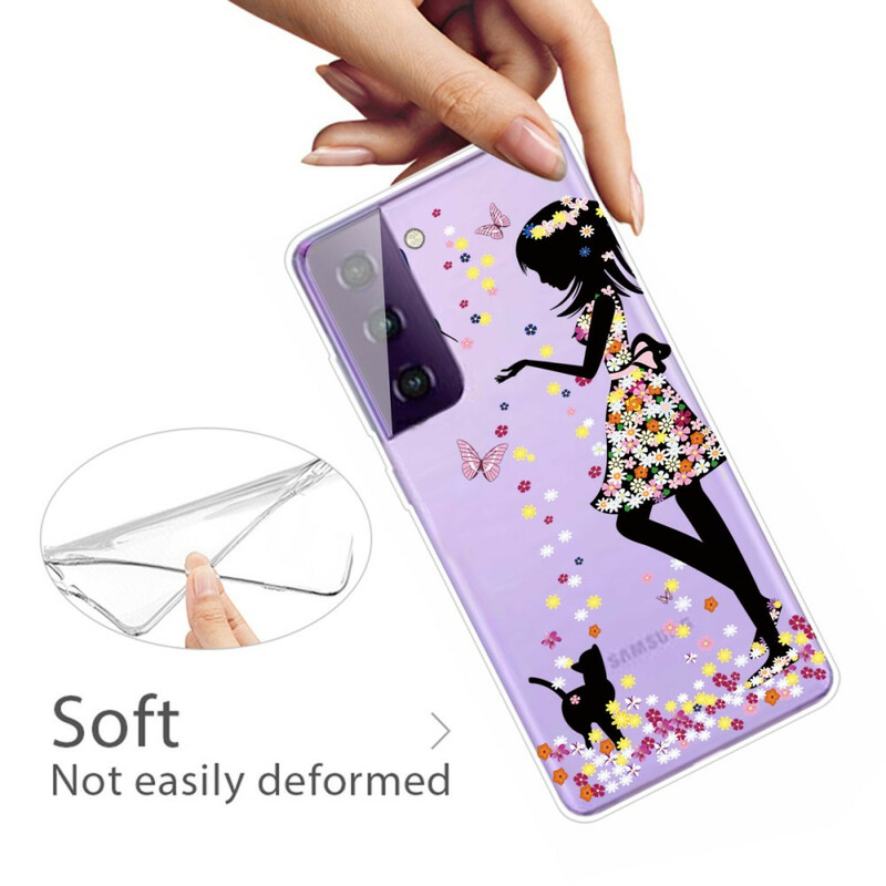 Coque Samsung Galaxy S21 5G Femme Magique