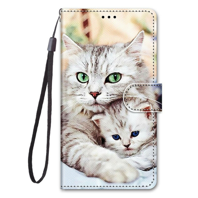 Housse Samsung Galaxy S21 5G Famille de Chats