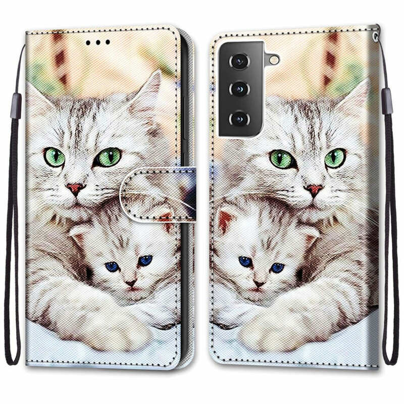 Housse Samsung Galaxy S21 5G Famille de Chats