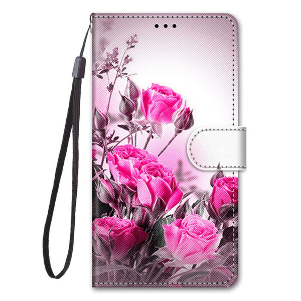 Housse Samsung Galaxy S21 5G Fleurs Magiques