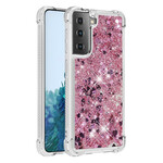 Coque Samsung Galaxy S21 5G Désires Paillettes