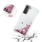 Coque Samsung Galaxy S21 5G Désires Paillettes