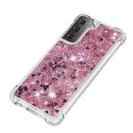 Coque Samsung Galaxy S21 5G Désires Paillettes