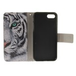 Housse iPhone 7 Tigre Blanc